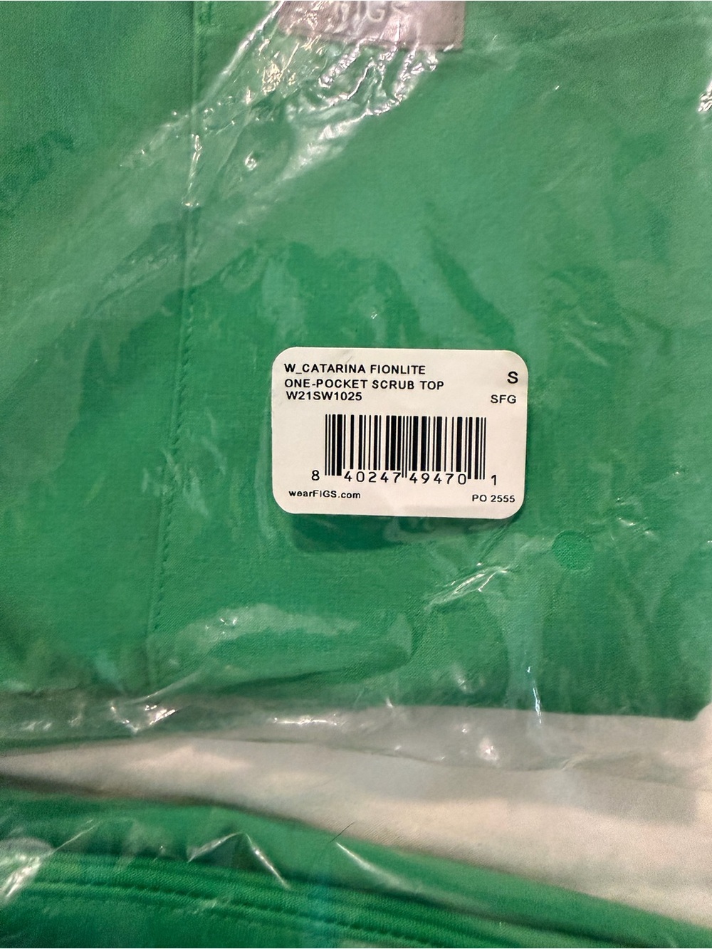 Figs SET! High Waisted Zamora and Catarina One Pocket Scrub Top * NWT * - Picture 5 of 5